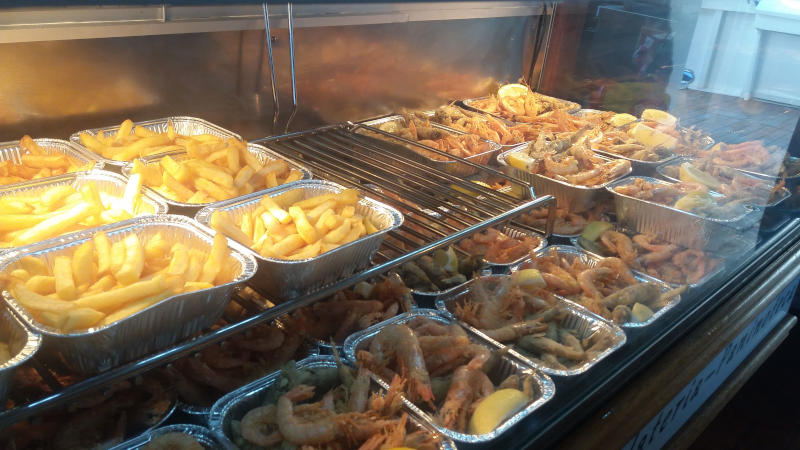 motonave davide a bordo troverete frittura di pesce e patatine